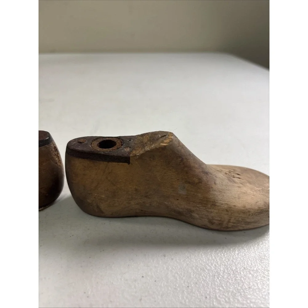 WOODEN SHOE FORMS Child's Size 4 1/2D Morton Last Co‎ Cincinnati 1954 2 Pair (4)